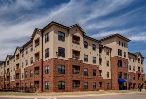 exterior of Oklahoma City University communter housing