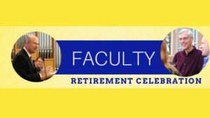 "Faculty Retirement Celebration" logo