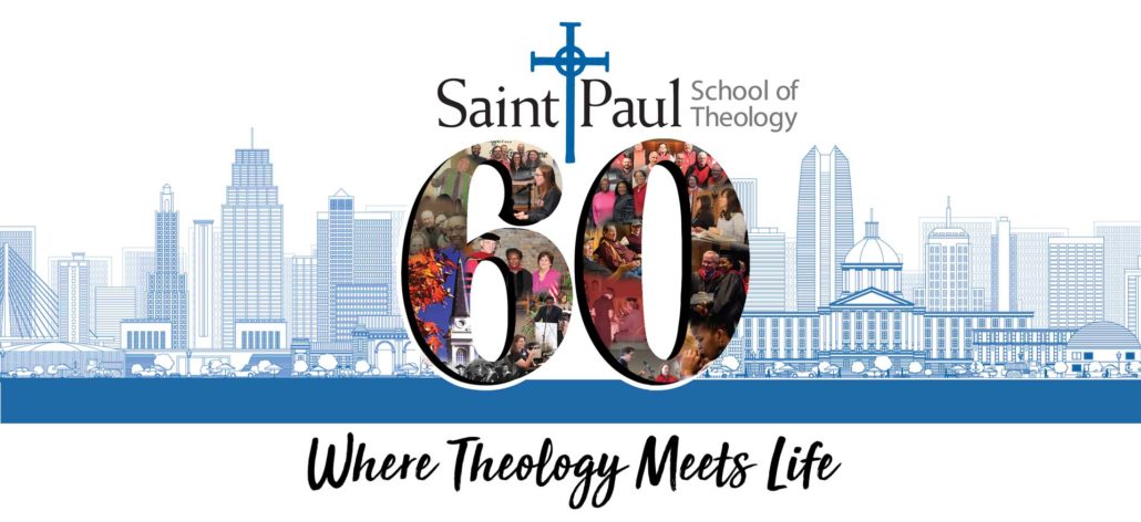 Kansas City landscape with logo for 60th Anniversary of Saint Paul School of Theology