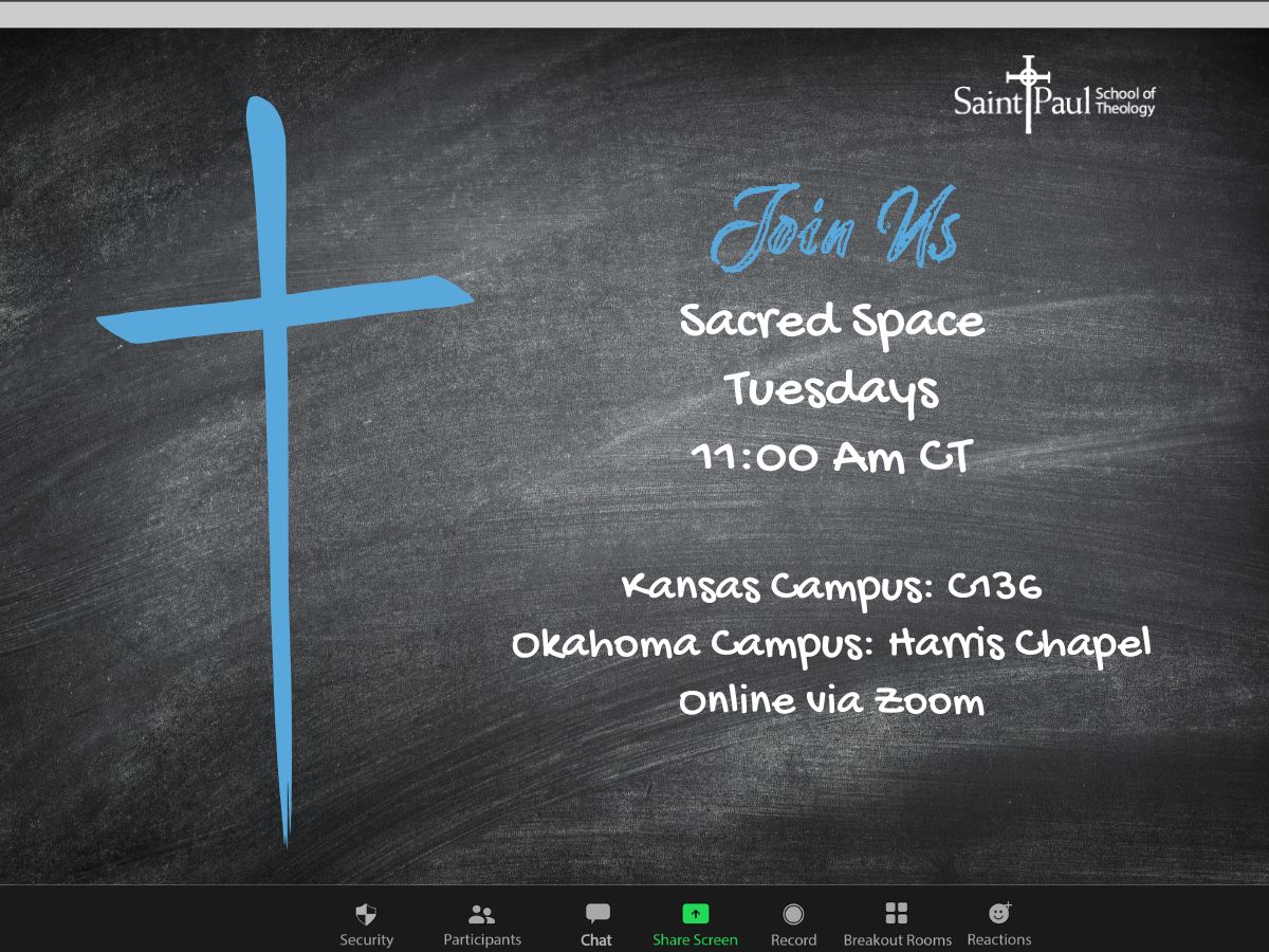 Join us for Sacred Space